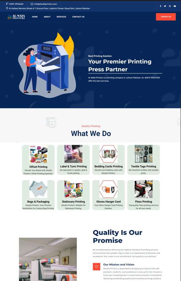 Alwafa Printers